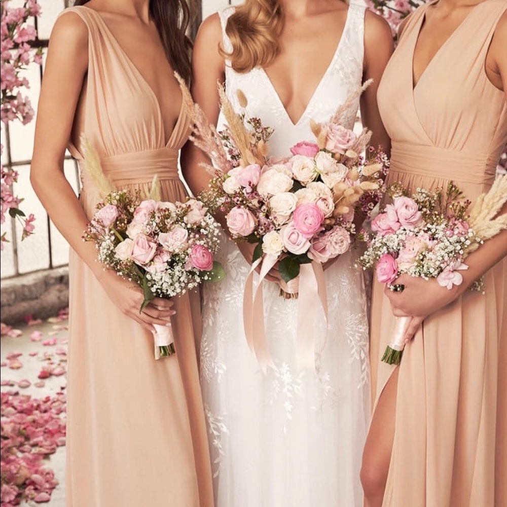 Blush Pink Bridesmaid Dress